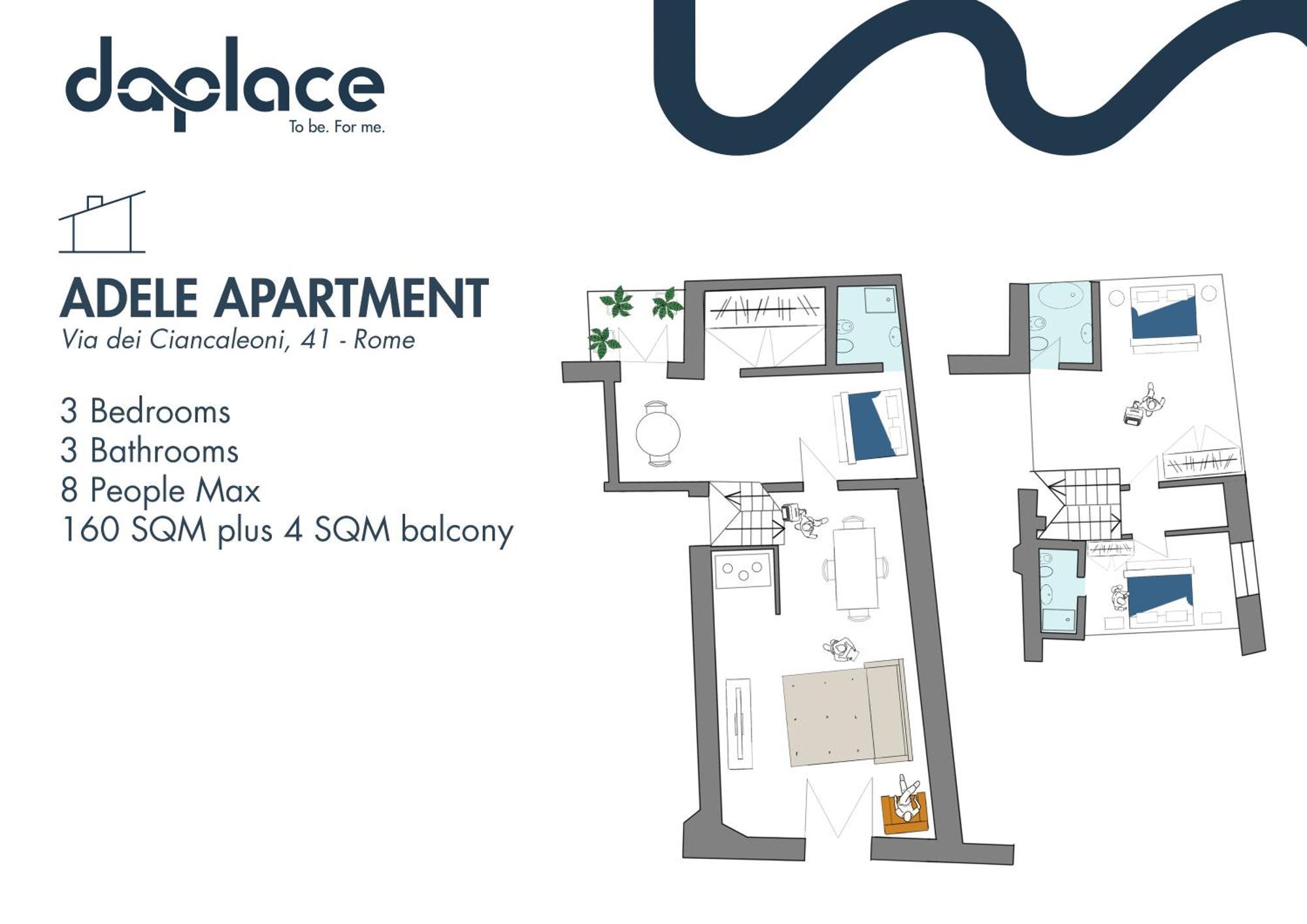 Daplace - Adele Apartment روما المظهر الخارجي الصورة